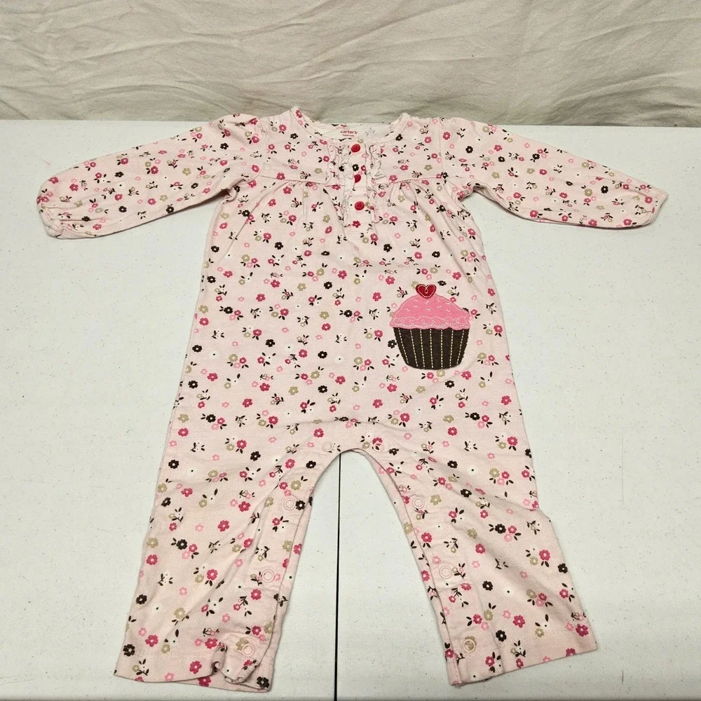 Baby Girl 18M Clothing Bundle - Carter's & Cat & Jack - 4 Piece Lot